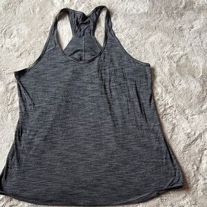 Lululemon Gray Racerback Tank Top